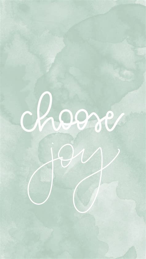 Choose Joy Choose Joy Words Wallpaper Aesthetic Pastel Wallpaper