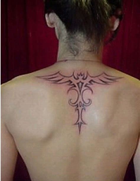 Tribal Upper Back Tattoos With Images Simple Anchor