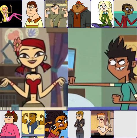 Total Drama Revenge Of The Island Fav Characters By Firefeyrose412 On