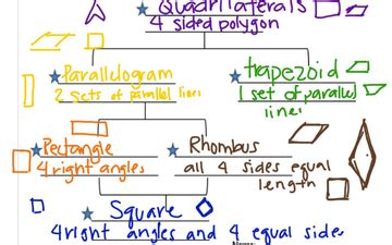 Quadrilateral Flow Chart Educreations
