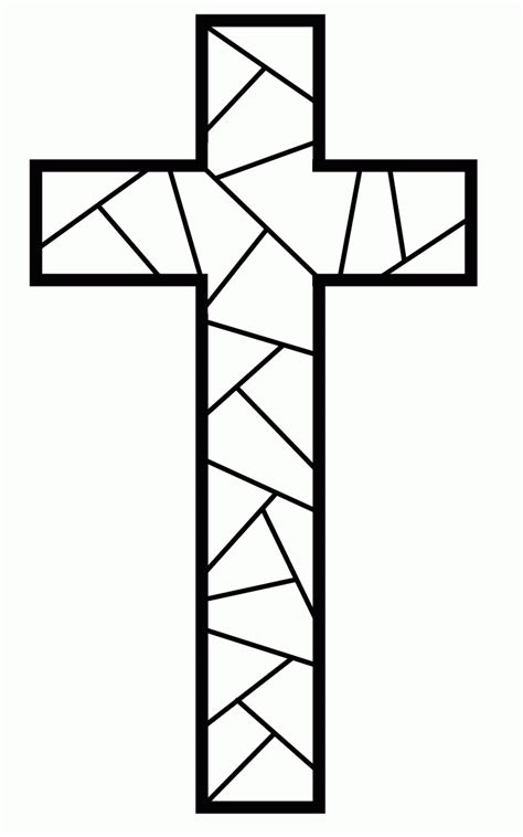Easter Cross Coloring Pages Adult Coloring Pages