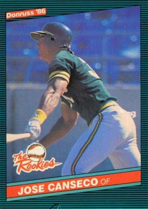 And around the world — politics, weather, entertainment, lifestyle, finance, sports and much more. 1986 Donruss Rookies Jose Canseco #22 Baseball Card Value Price Guide