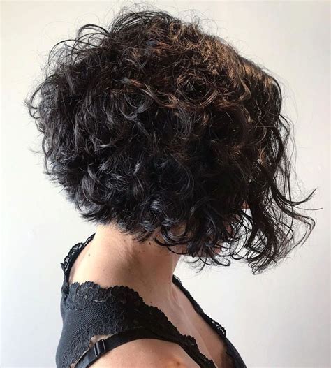 Shoulder Length Inverted Bob Curly Hair Fashionblog