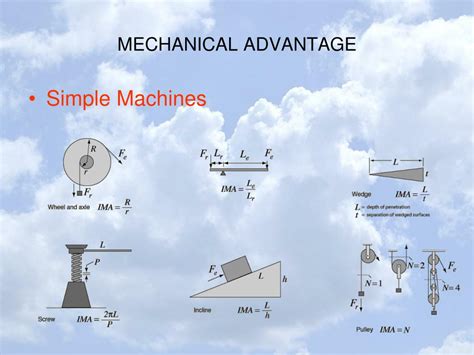 Ppt Mechanical Advantage Powerpoint Presentation Free Download Id