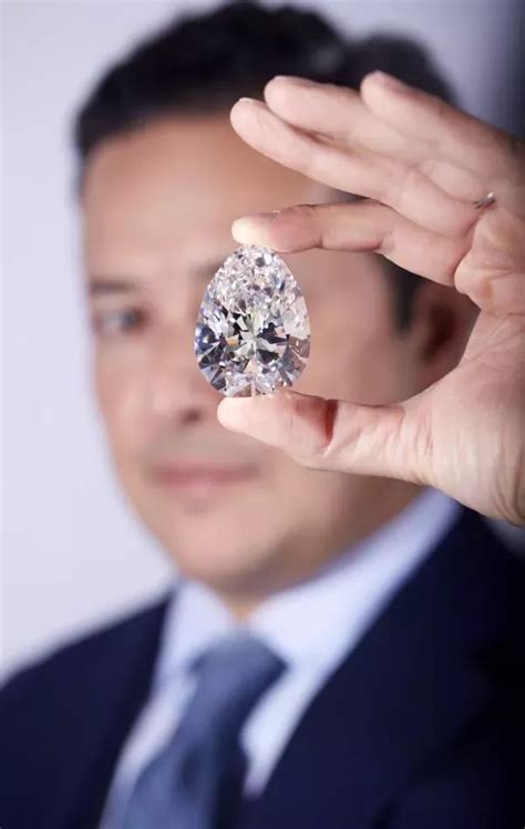 Legendary Rare White Diamond The Rock Is Largest Ever To Be