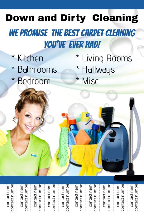 Cleaning Service Template Postermywall