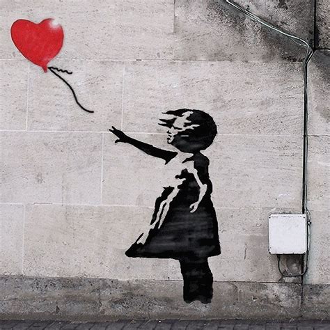 Banksy There Is Always Hope Balloon Girl Graffiti Street Art Wall Art