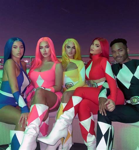 Kylie Jenner Dresses Up As A Sexy Power Ranger For Halloween 2020