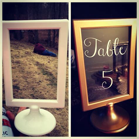 Ikea 99cent Picture Frame Turned Into Diy Wedding Table