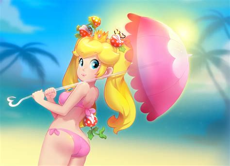 Princess Peach Peach Leotard Super Mario Bros Image 2498789