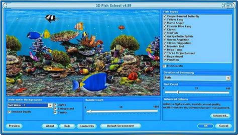 Moving Fish Tank Screensavers Download Free