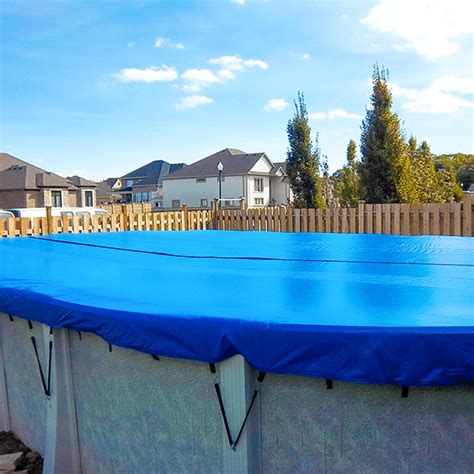 24 Ft Round Eliminator Xtreme Pool Winter Cover Pool Supplies Canada
