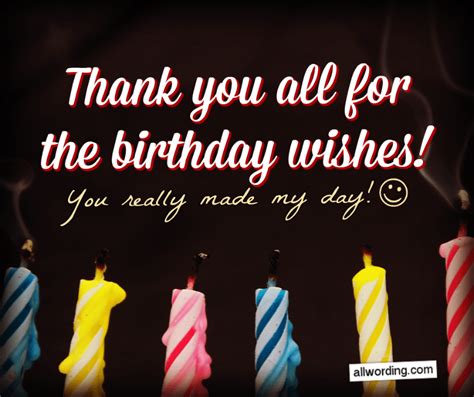 We did not find results for: 30+ Ways to Say Thank You All For the Birthday Wishes ...