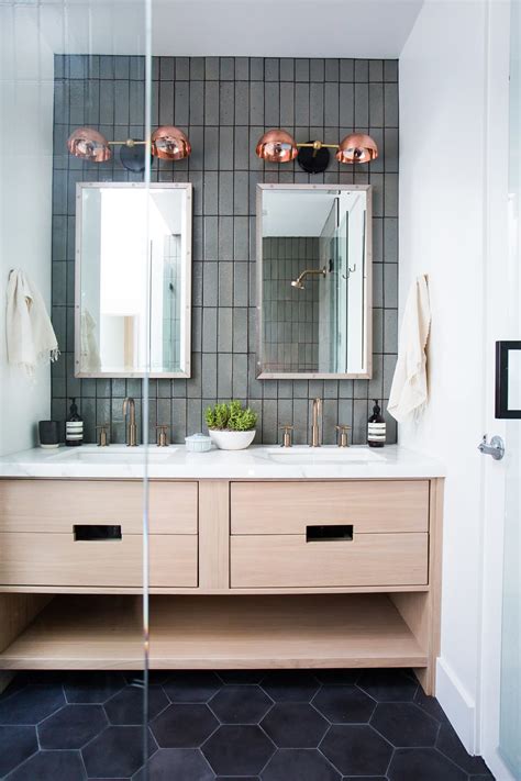A shower bathroom tile installation sets the tone for the area of the room. Vertical Stacked Subway Tile Installation Trend ...
