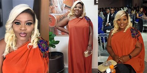 You Can Call Me Blonde Girl Now Actress Bimbo Thomas Says As She Rocks Blonde Hair For Miss