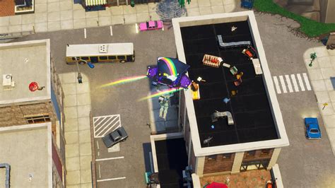 New Fortnite Tilted Towers Area May Hint At The Comets Imminent Arrival