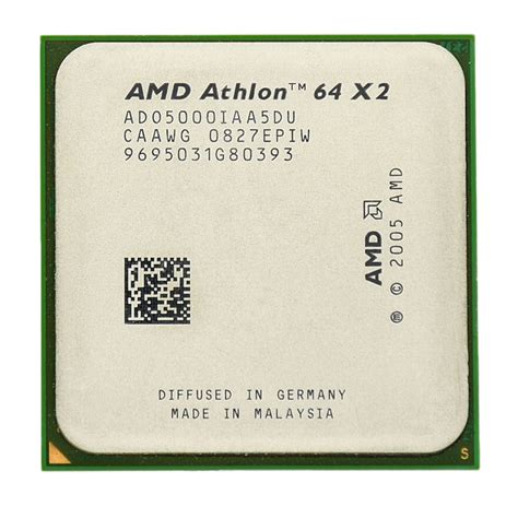 Amd Athlon 64x2 5000 Dual Core 22ghz 1m 1000mhz ซ็อกเก็ต Am2 940 Pin