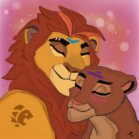 King Kion And Queen Rani Adults ★ Kion Lion King Lion Guard