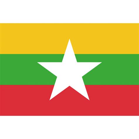 Places yangon consulate & embassy 在ミャンマー日本国大使館/embassy of japan in myanmar. ミャンマー国旗：翌日発送可、世界の国旗掲揚、壁掛け ...
