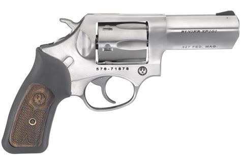 Ruger Sp101 327 Federal Mag Double Action Revolver With 3 Inch Barrel