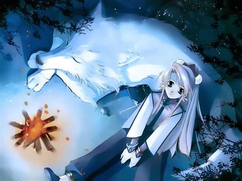 Anime Wolf Girl Wallpaper Wallpapers And Pictures