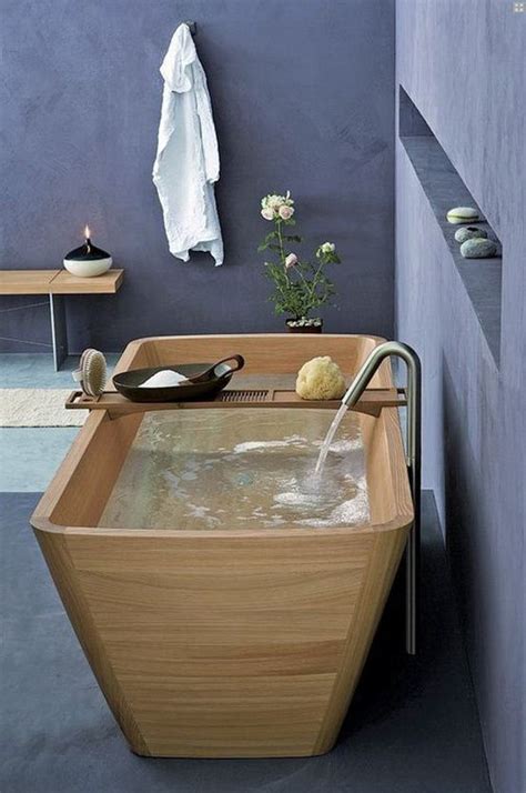 30 Relaxing And Chill Wooden Bathtubs Bathtub Design Wooden Bathtub