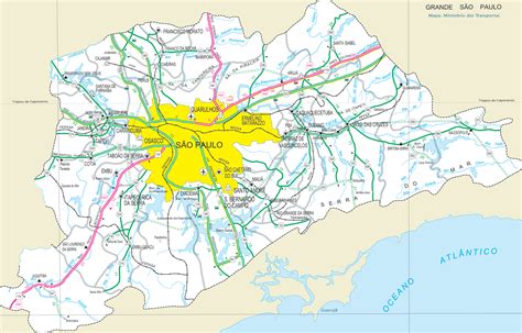 Grande São Paulo São paulo Mapa Paulinho