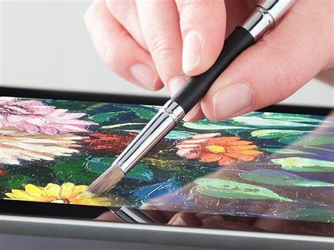 Use A Digital Paintbrush That Feels And Works Like A Traditional One