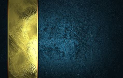 Photo Wallpaper Dark Golden Texture Blue Background
