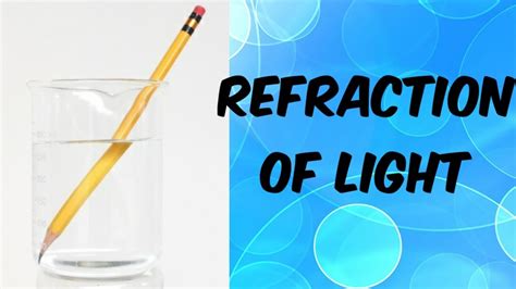 Refraction of light - YouTube