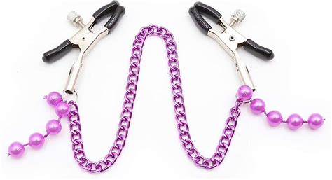 Nipple Clamps Fetish Nipples Teasers Chain Breast Clit