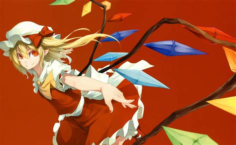 Wallpaper Illustration Simple Background Anime Girls Wings Touhou