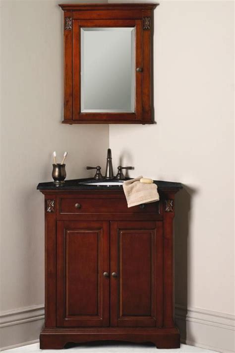 10 inspirational corner bathroom vanities. 19 best images about Corner Cabinets on Pinterest | Corner ...