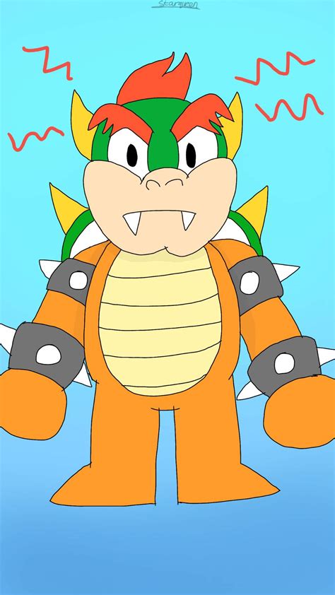 Bowser Drawing Paper Mario Amino