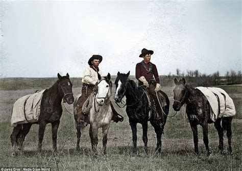 Choose from multiple print sizes, border colors, and canvas materials. Old West in Color: Colorized Pictures of Cowboys From the ...