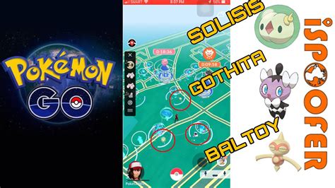 Gothita Solosis And Baltoys Nest Pokemon Go New Psychic Pokemons