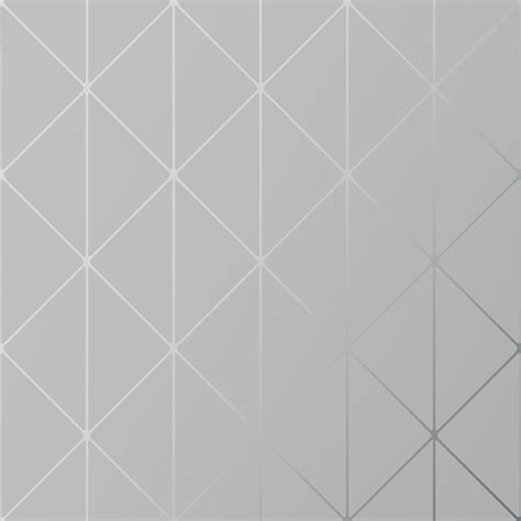 Engblad And Co Diamonds Grey Geometric Wallpaper