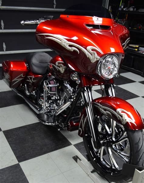 2015 Street Glide Special Custom Metallic Candy Red Harley Davidson