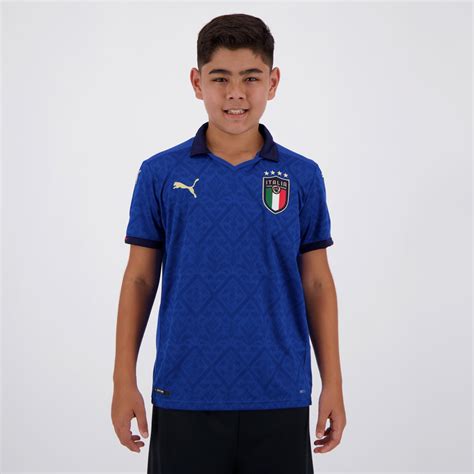 Aproveite a oportunidade, garanta já a sua camisa seleção itália masculina e marque esse golaço! Camisa Puma Itália Home 2020 Juvenil - FutFanatics