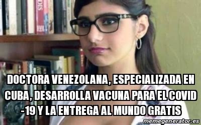 Mira, vota y comparte los mejores memes y gifs de vacuna en español. Meme Personalizado - Doctora Venezolana, especializada en ...