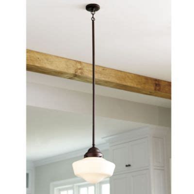 Tighten the screws with a screwdriver as needed to ensure the light fixture is secure and flush against the ceiling. Schoolhouse Convertible Pendant / Ceiling Mount Top ...