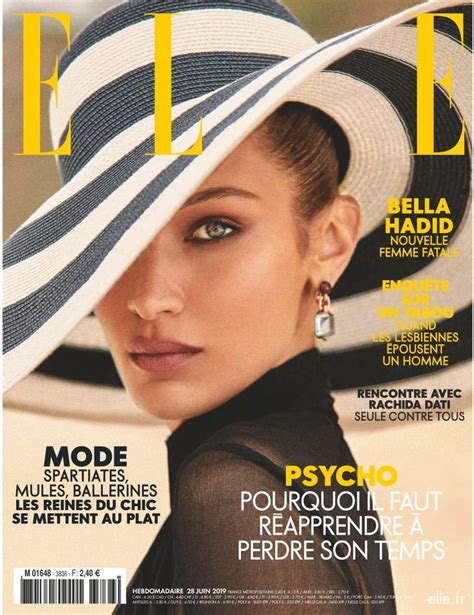 Elle France Back Issue No 3836 Digital In 2020 Glamour Magazine