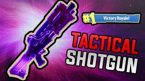 Tactical Shotguns Are Op Fortnite Battle Royale Youtube
