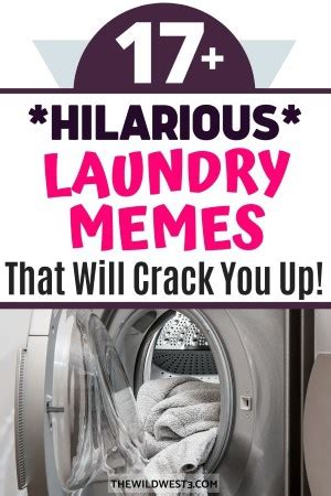 Hilariously Funny Laundry Memes To Make You Laugh When The Laundry