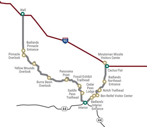 Badlands Loop State Scenic Byway Travel South Dakota