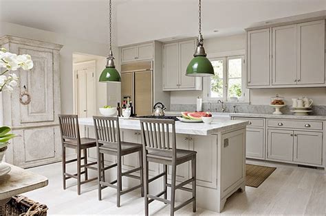 12 Gorgeous And Bright Light Gray Kitchens Table And Hearth