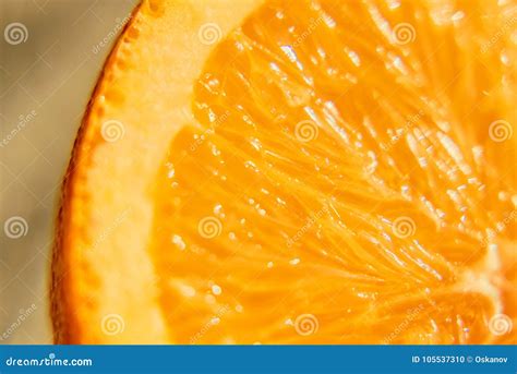 Orange Macro Texture Stock Photo Image Of Close Health 105537310