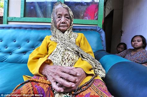 indonesian woman claims she is 140 years old and takes dna test to prove it daily mail online