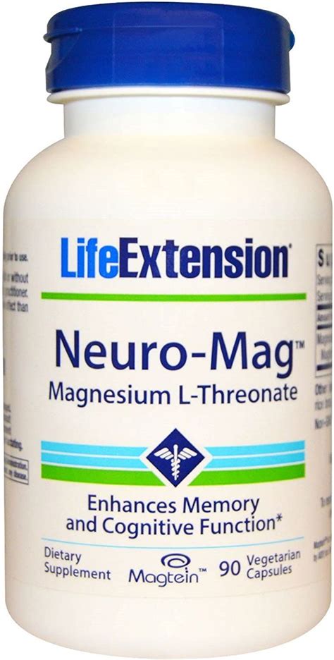 Life Extension Neuro Mag Magnesium L Threonate 90 Count2 Pack