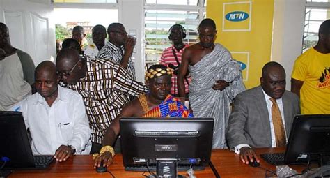 Mtn Ghana Inaugurates Ict Centre At Nyinahin